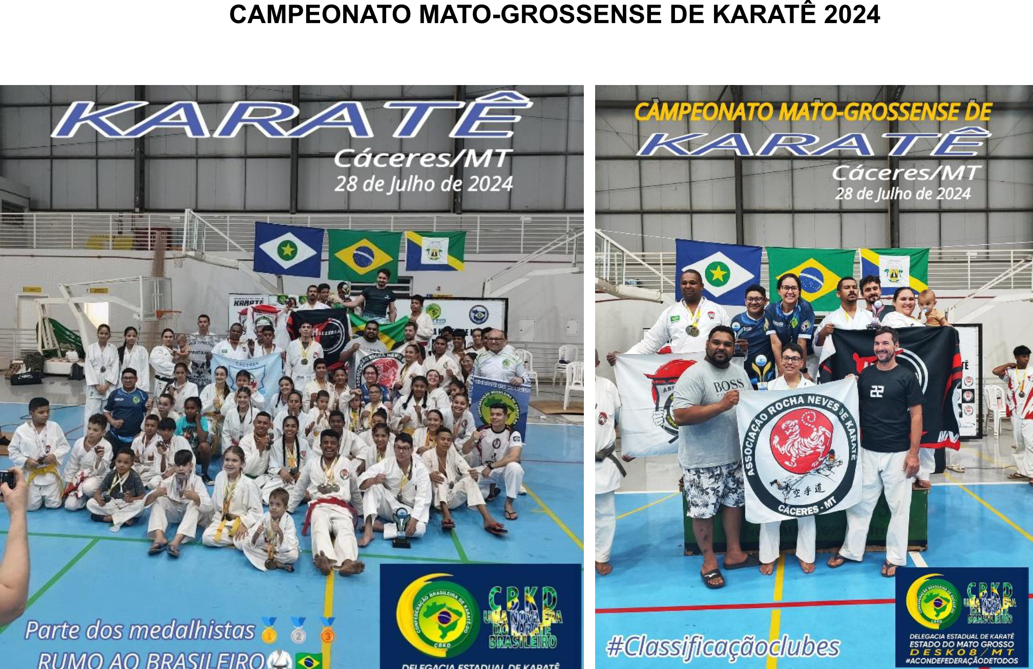Campeonato Mato-Grossense de Karatê 2024 - 28 de Julho