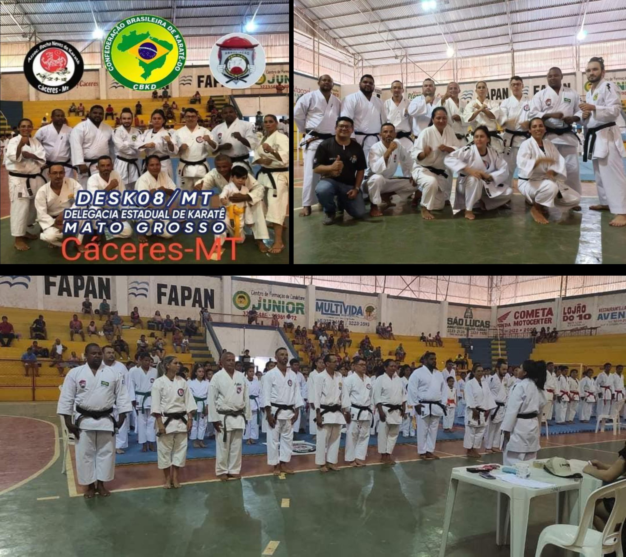 DESK08/MT - Delegacia Estadual de Karatê Mato Grosso em Cáceres