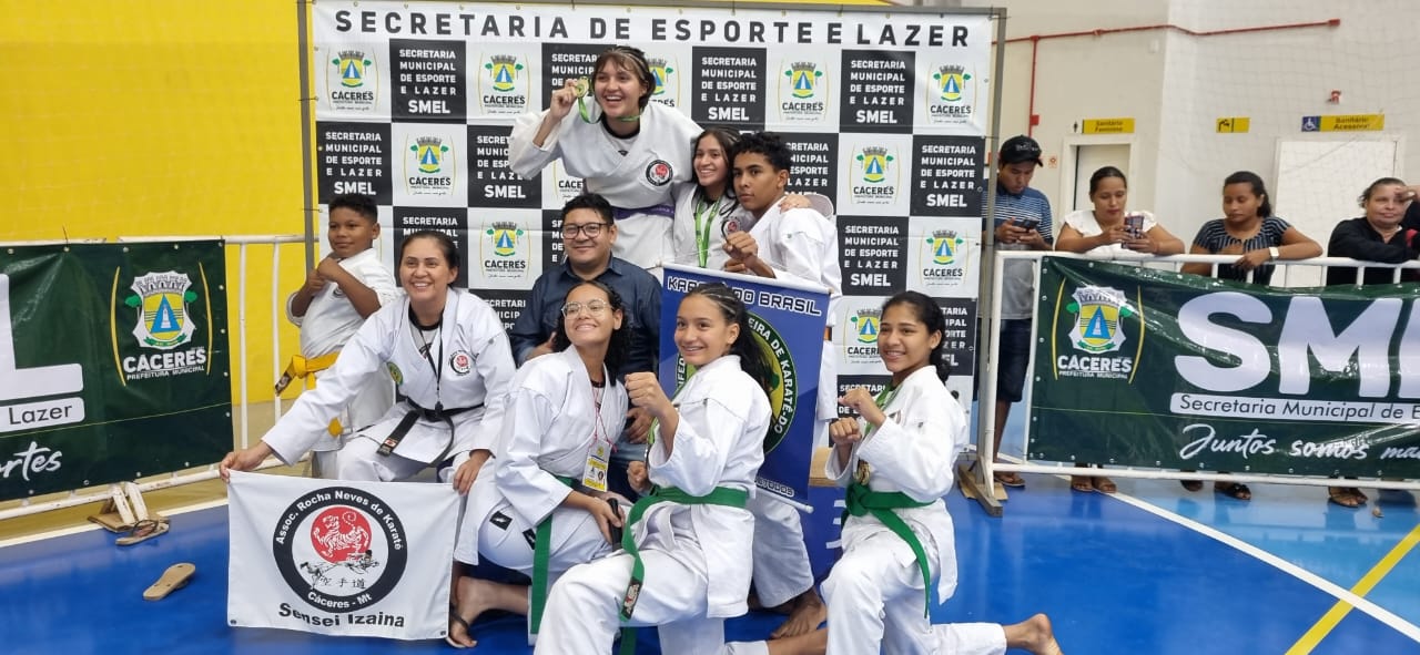 1ª Etapa do Campeonato Mato-Grossense 2023 - Atletas com Sensei Izaína